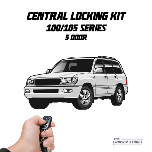 5 Door Central Locking - Suitable for use with 100/105 Series LandCruiser (Barn Doors)