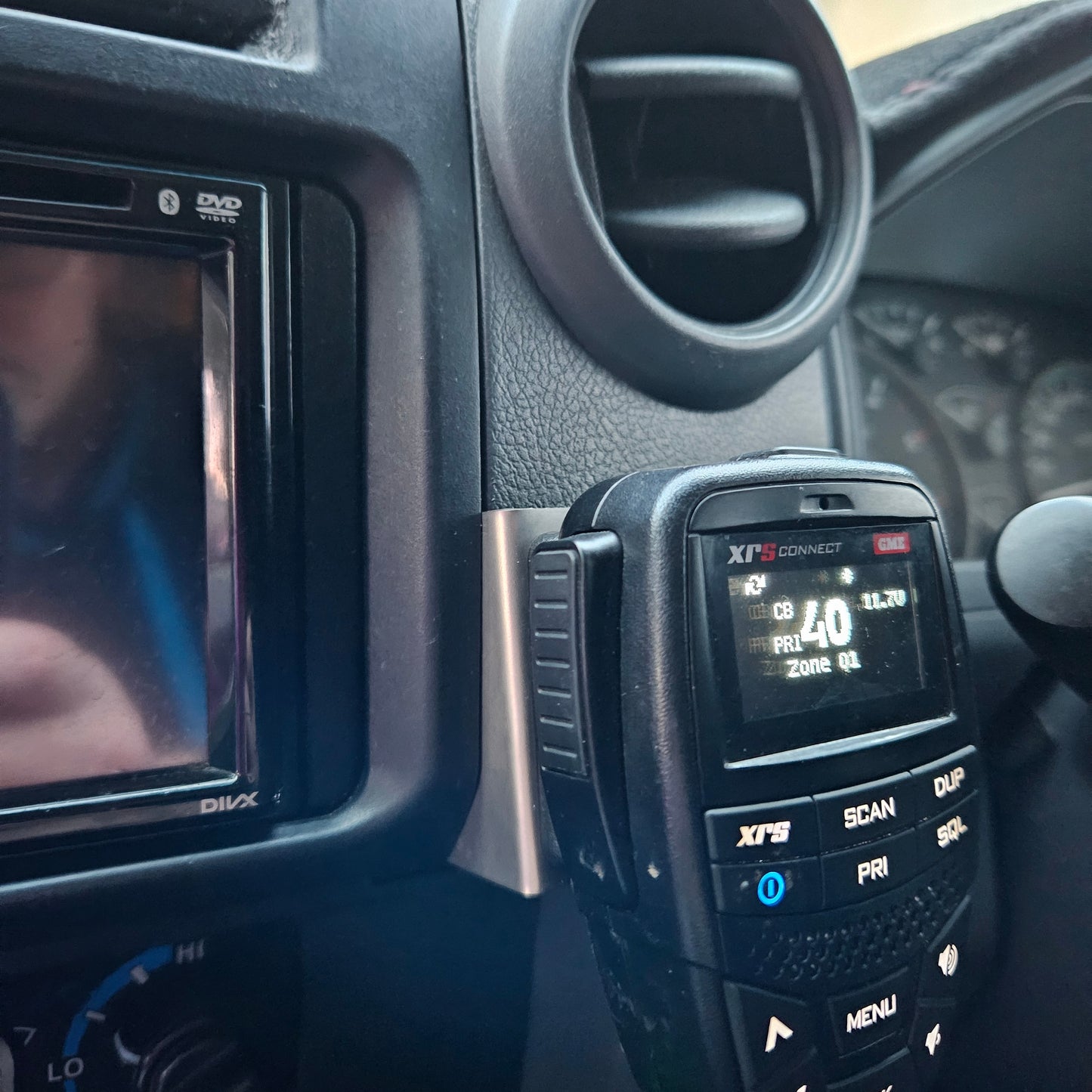 UHF/Phone Bracket - Suitable for use with 70 Series LandCruiser (2009+)