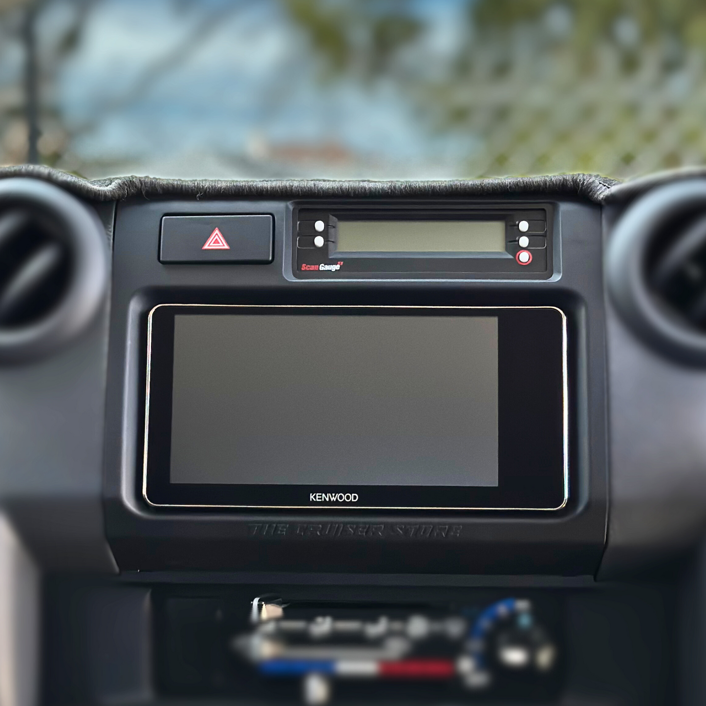 Radio Surround Panel with Scangauge2 Mount - Suitable for use with 70 Series Landcruiser 2009-2023 PRE-FACELIFT