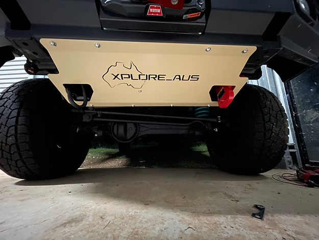 Xplore Aus Radiator Protector - to suit 70 series LandCruiser (to suit ARB Bullbar)