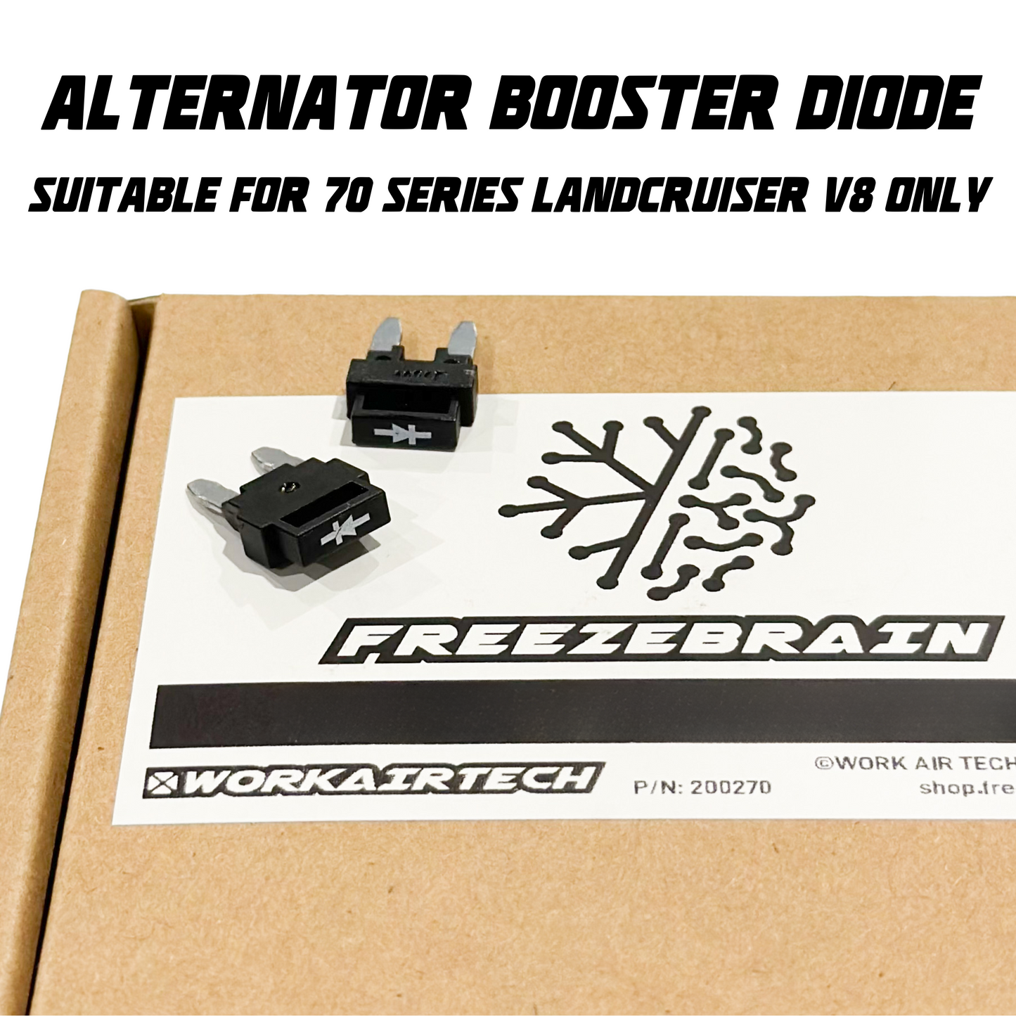 Alternator Booster Diode - Suitable for 70 Series Landcruiser 2009-ON V8 ONLY