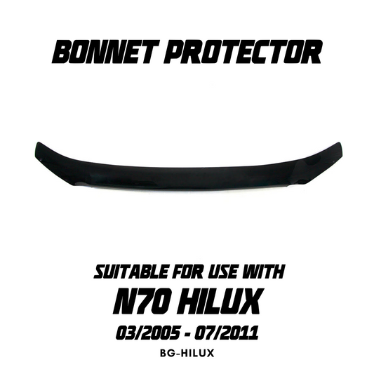 OCAM Bonnet Protector - Suitable for use with N70 Hilux 03/2005-07/2011