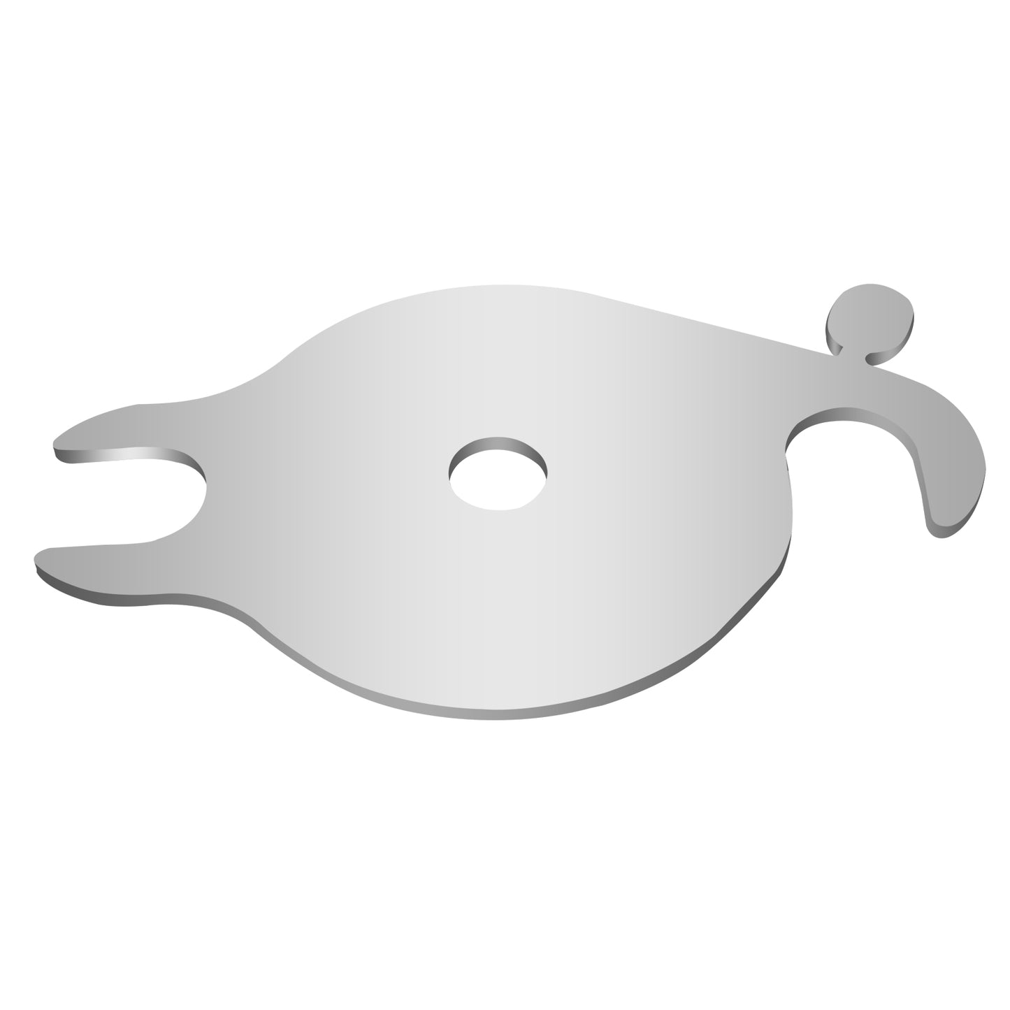 EGR Blanking Plate (With 7mm Hole) - Suitable For Toyota Hilux & LandCruiser Prado 1KD-FTV 3.0L Turbo Diesel (D4D)