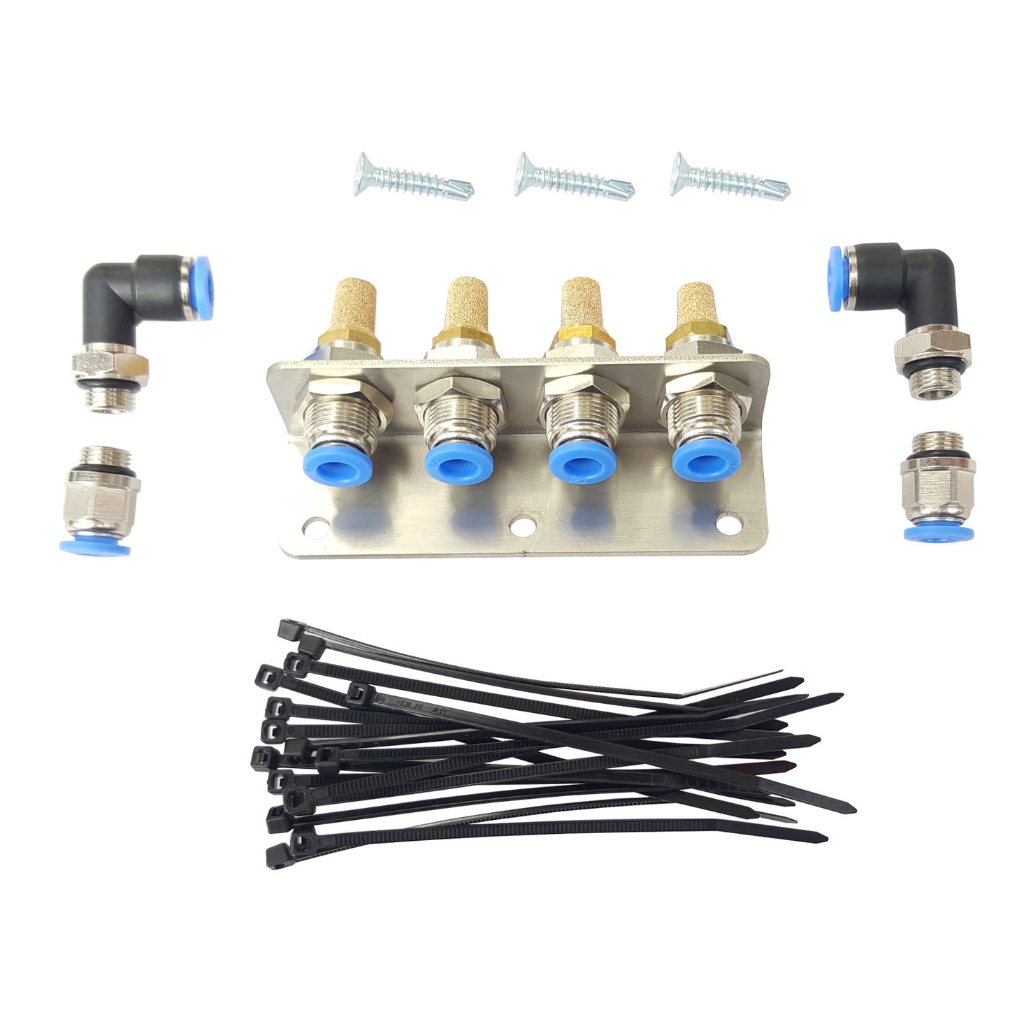 Diff Breather Kit 101 4 Point Universal Fit - Suitable for Toyota Hilux, Prado & Landcruiser