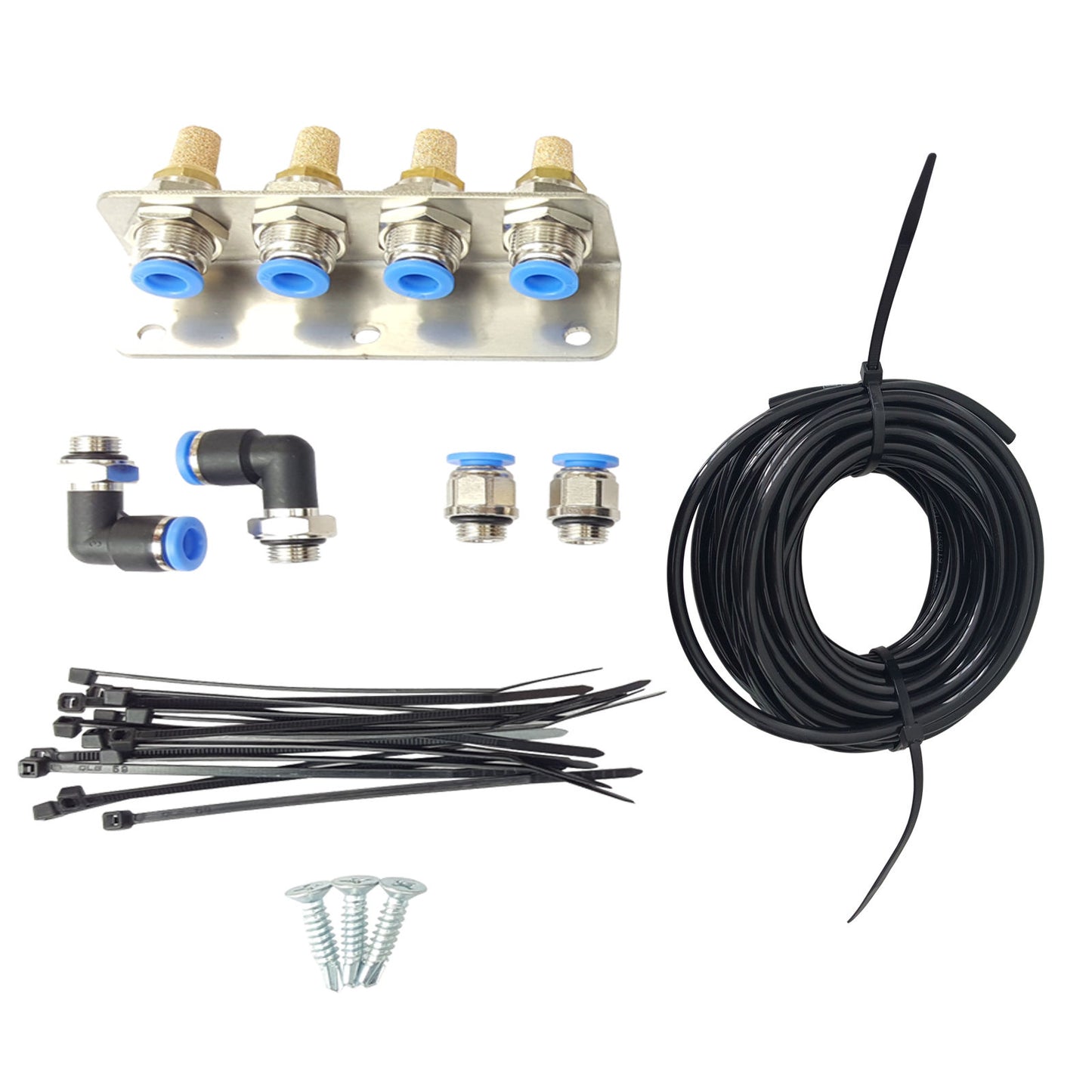 Diff Breather Kit 101 4 Point Universal Fit - Suitable for Toyota Hilux, Prado & Landcruiser