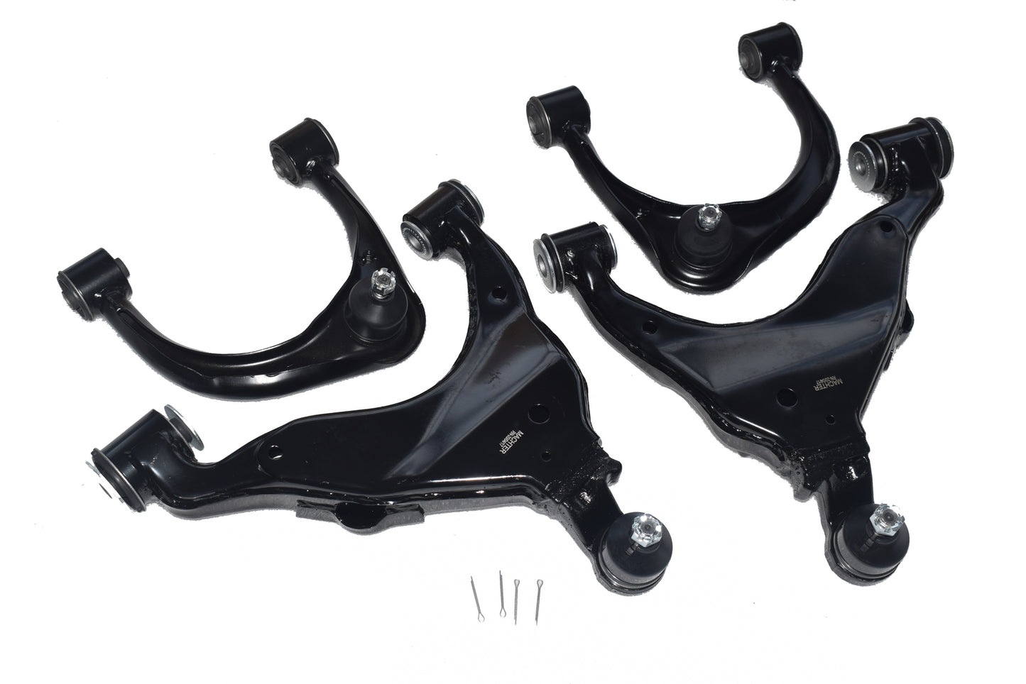 Front Upper & Lower Control Arm Kit - Suitable For Toyota LandCruiser Prado 120 Series KDJ120 KZJ120 RZJ120 (2003-2009)
