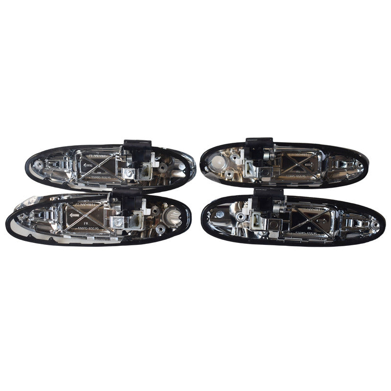 Outer Door Handle Kit (4Pce, Chrome) - Suitable For Toyota LandCruiser 100 Series (1998-2007)