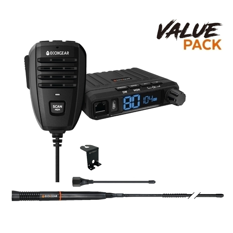 5-Watt Compact Fixed Mount UHF Radio - VALUE PACK