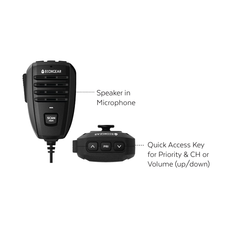 5-Watt Compact Fixed Mount UHF Radio - VALUE PACK