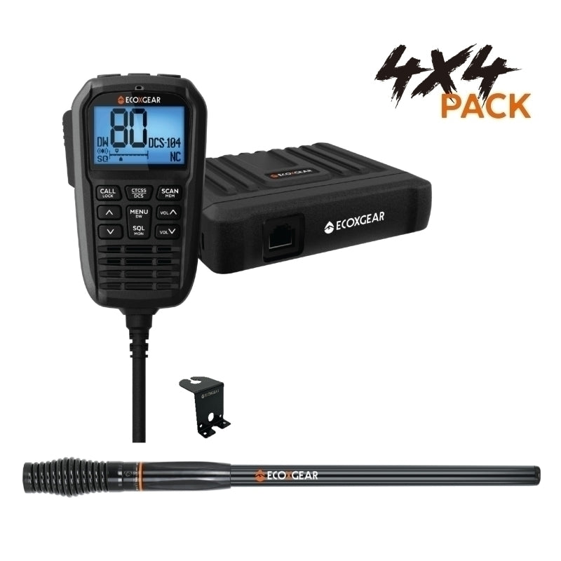 5-Watt Compact Fixed Mount UHF Radio - 4X4 PACK