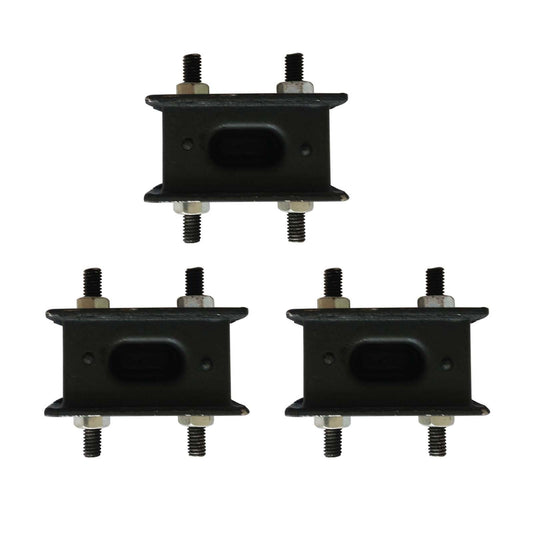 Rubber Exhaust Mounts (3Pce) - Suitable for Landcruiser 40, 60, 70, 80, 100 Series
