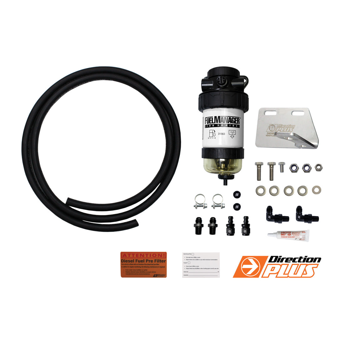 Fuel Manager Pre-Filter Kit - Suitable for Prado 120 / 150 (2003 - ON) - FM620DPK
