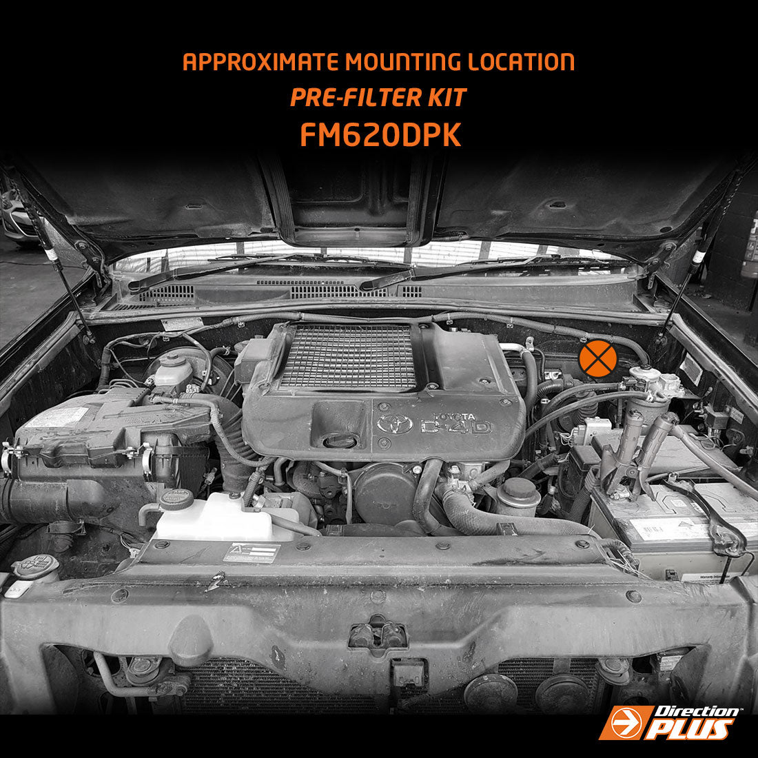 Fuel Manager Pre-Filter Kit - Suitable for Prado 120 / 150 (2003 - ON) - FM620DPK