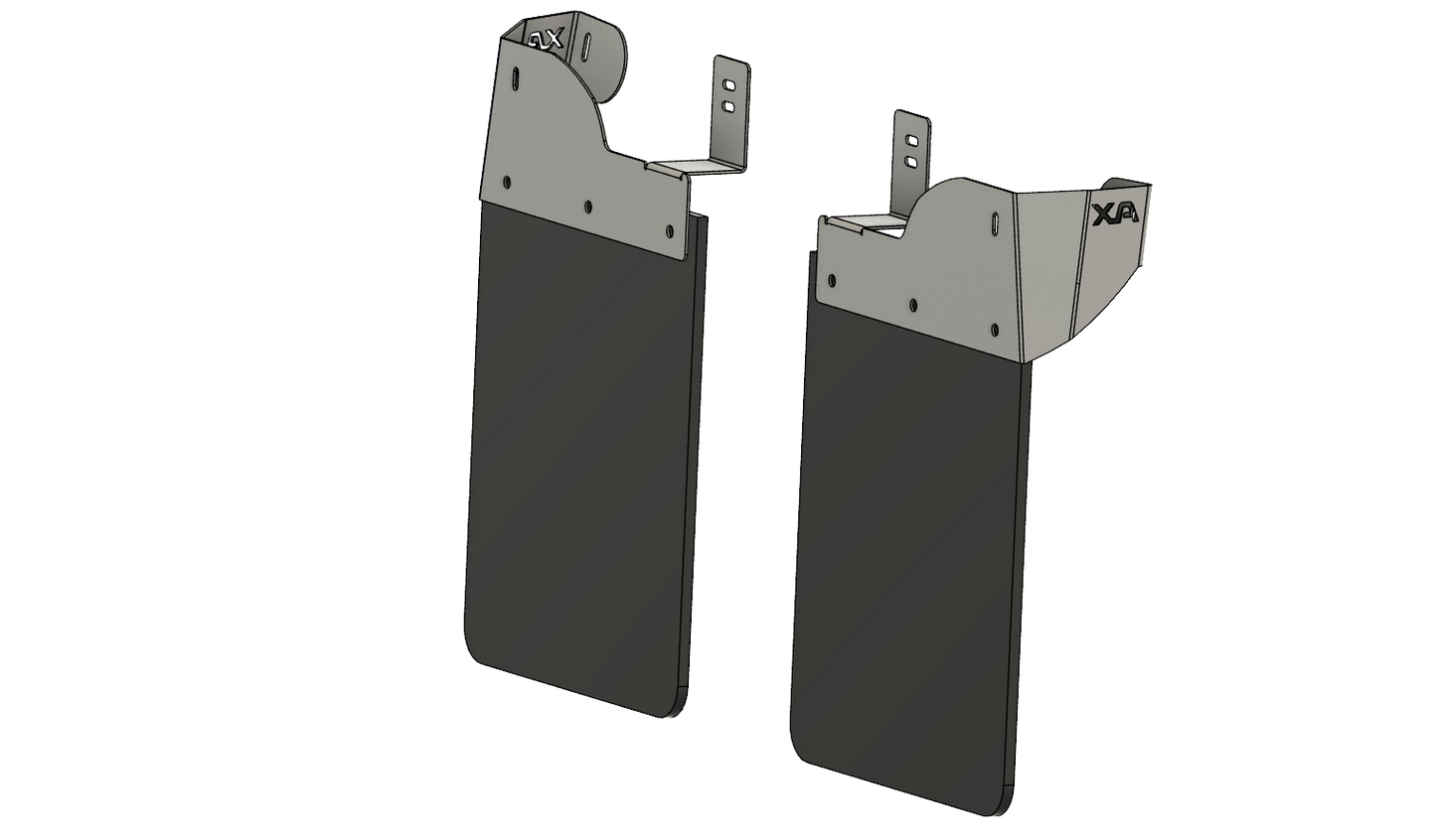 Xplore Aus Extended Front Mudflaps - to suit 70 series LandCruiser