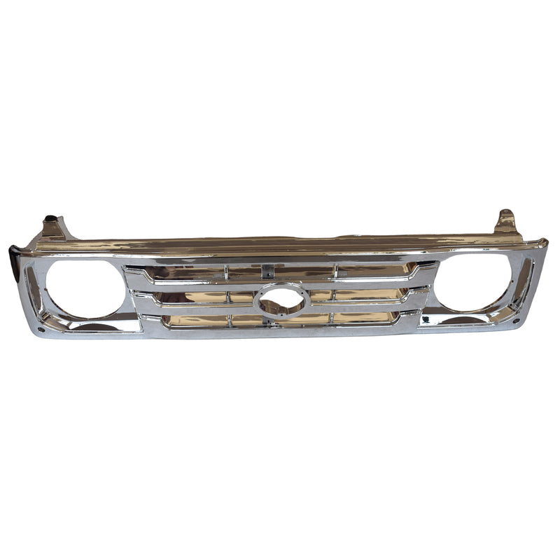 Chrome Front Grille - Suitable for Landcruiser 78 79 Ute & Troopy 1999-2007