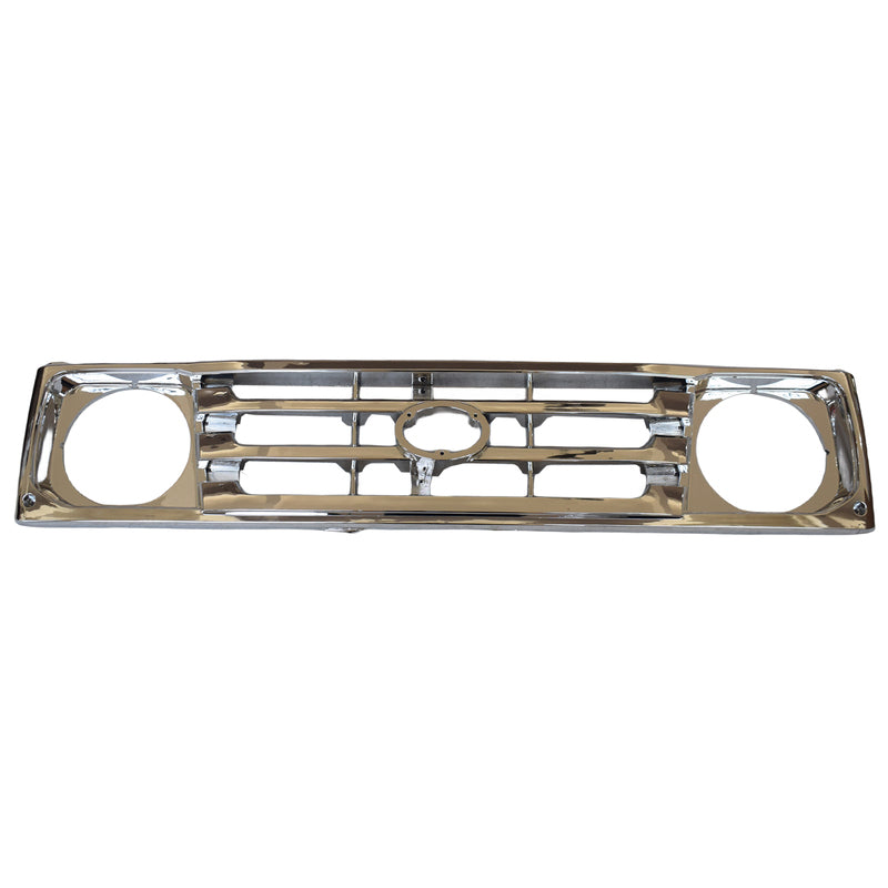 Chrome Front Grille - Suitable for Landcruiser 78 79 Ute & Troopy 1999-2007