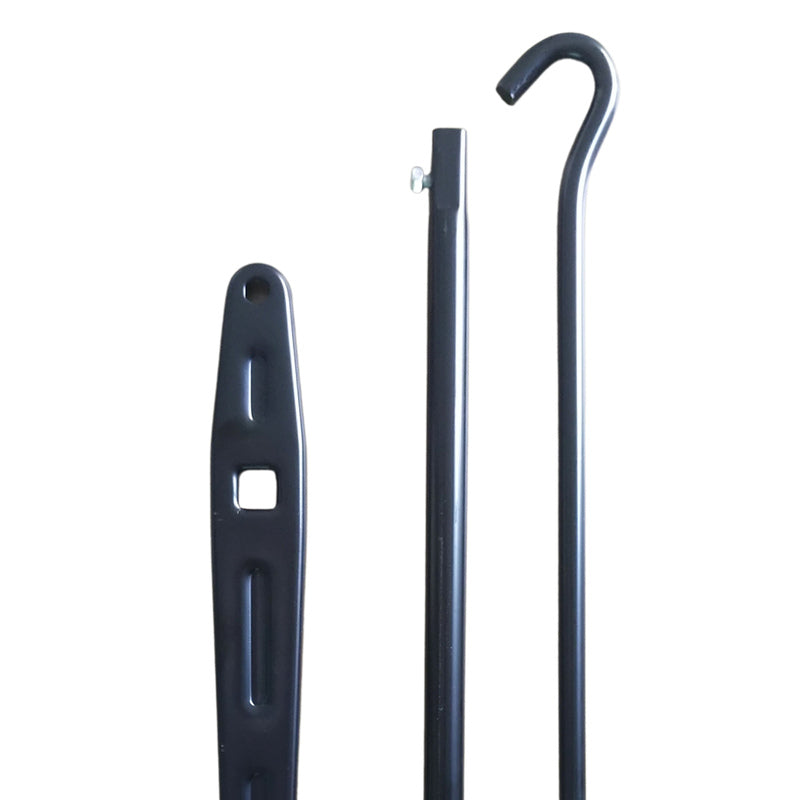 Jack & Spare Wheel Winch Winder Handle Set (3PCE) - Suitable for Toyota Landcruiser FJ75 HJ75 & Most Hilux Models