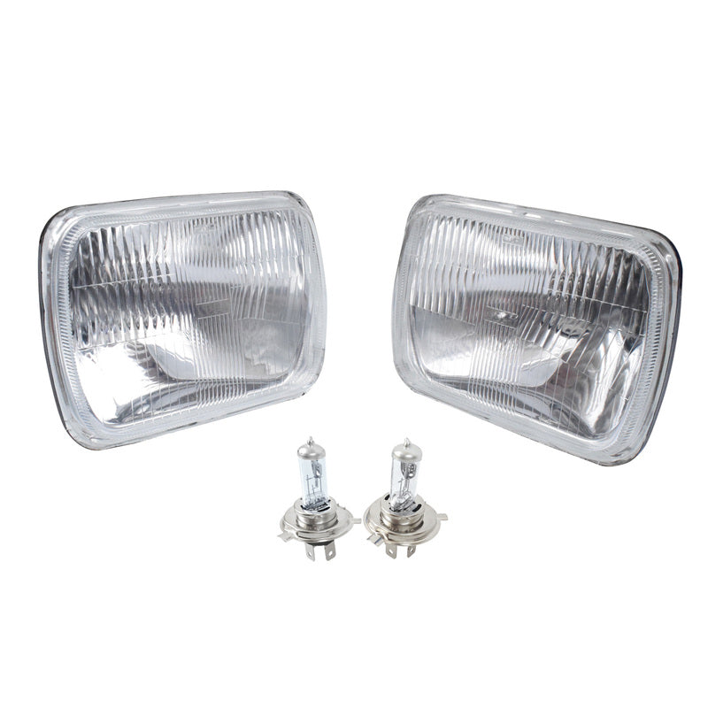 Headlight H4 Kit (Pair) - Suitable for Toyota Hilux 1988-1997