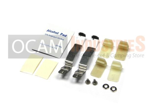 OCAM Headlight Headlamp Protectors for Toyota Hilux N70 Aug 2011-15 Lamp Covers