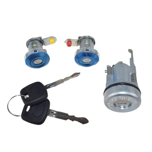 Ignition Barrel & 2 Door Lock Set - Suitable for Landcruiser HZJ 75 Series 1990-2006