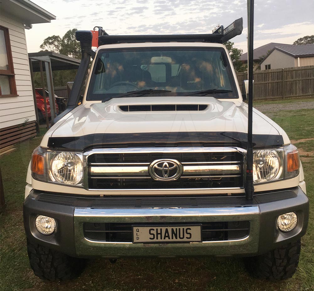 OCAM Bonnet Protector - Suitable for use with 70 Series LandCruiser 01/2007-2016