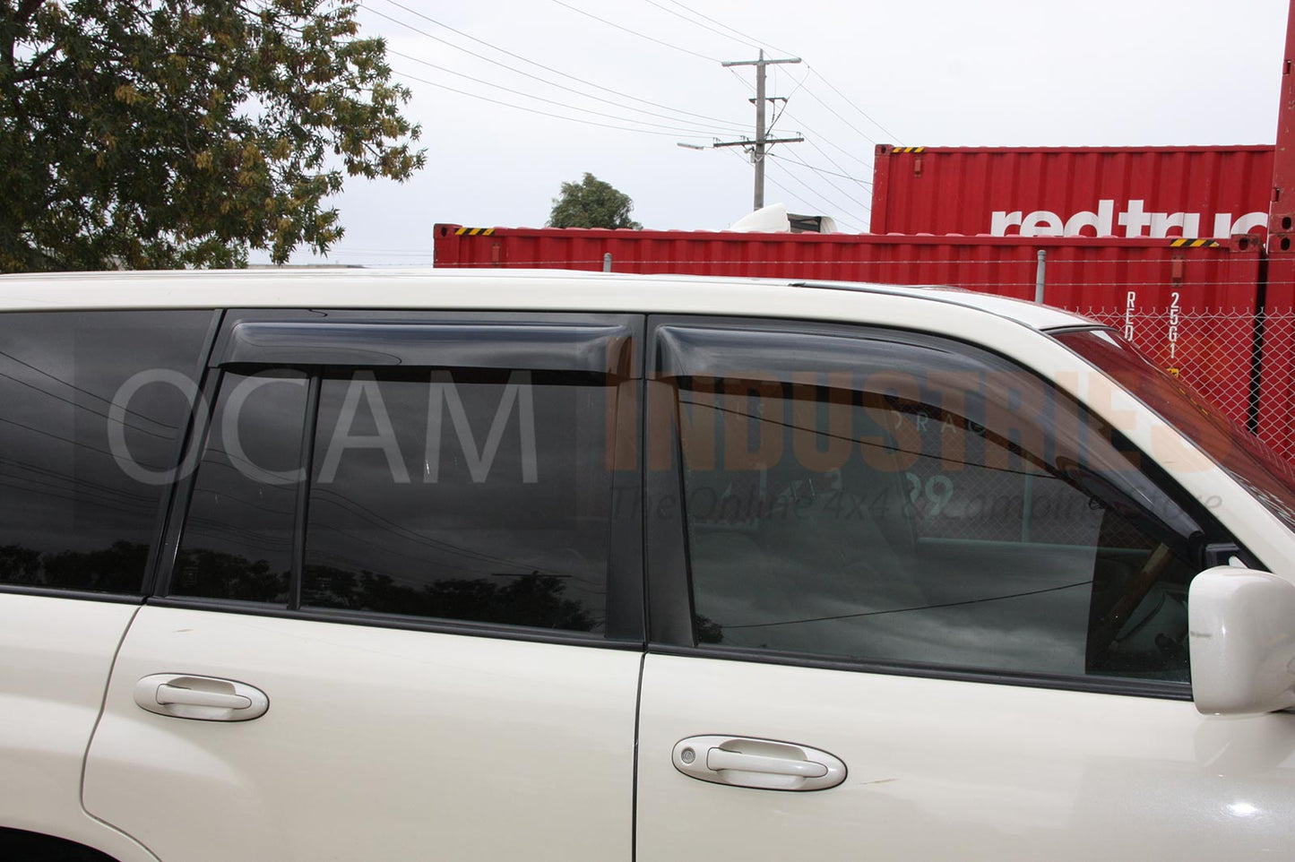 OCAM Weather Shields (4pce) - Suit 100/105 Series LandCruiser 1998-2007
