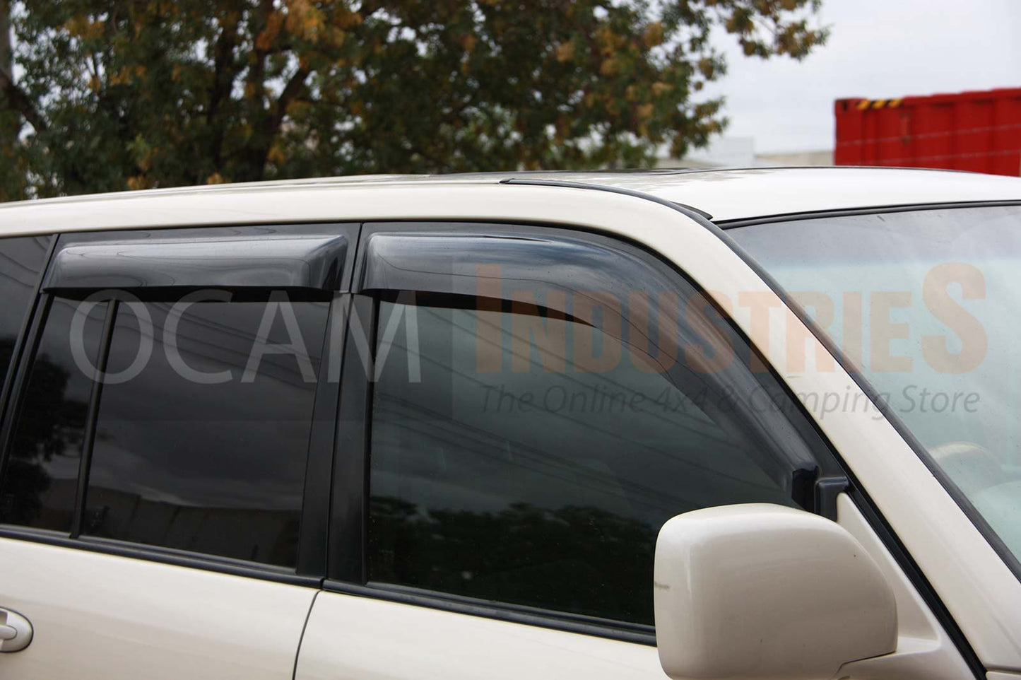 OCAM Weather Shields (4pce) - Suit 100/105 Series LandCruiser 1998-2007