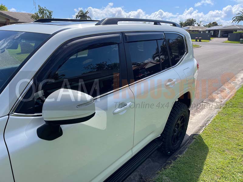 OCAM Weather Shields (4pce) - Suitable for use with 300 Series LandCruiser 2021-ON