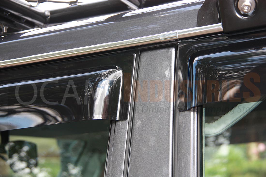 OCAM Weather Shields (4pce) - Suitable for use with 70 Series LandCruiser 2007-ON
