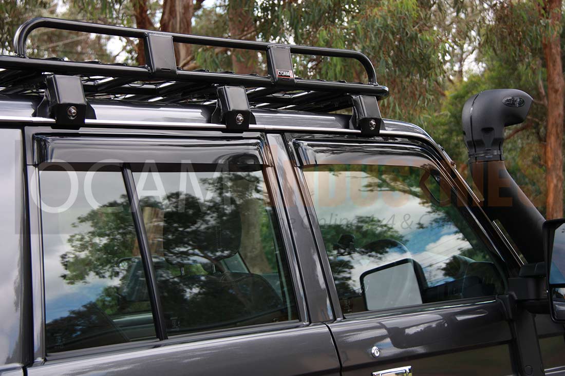 OCAM Weather Shields (4pce) - Suitable for use with 70 Series LandCruiser 2007-ON