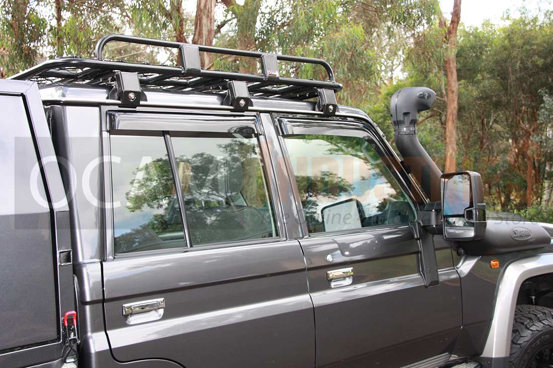 OCAM Weather Shields (4pce) - Suitable for use with 70 Series LandCruiser 2007-ON