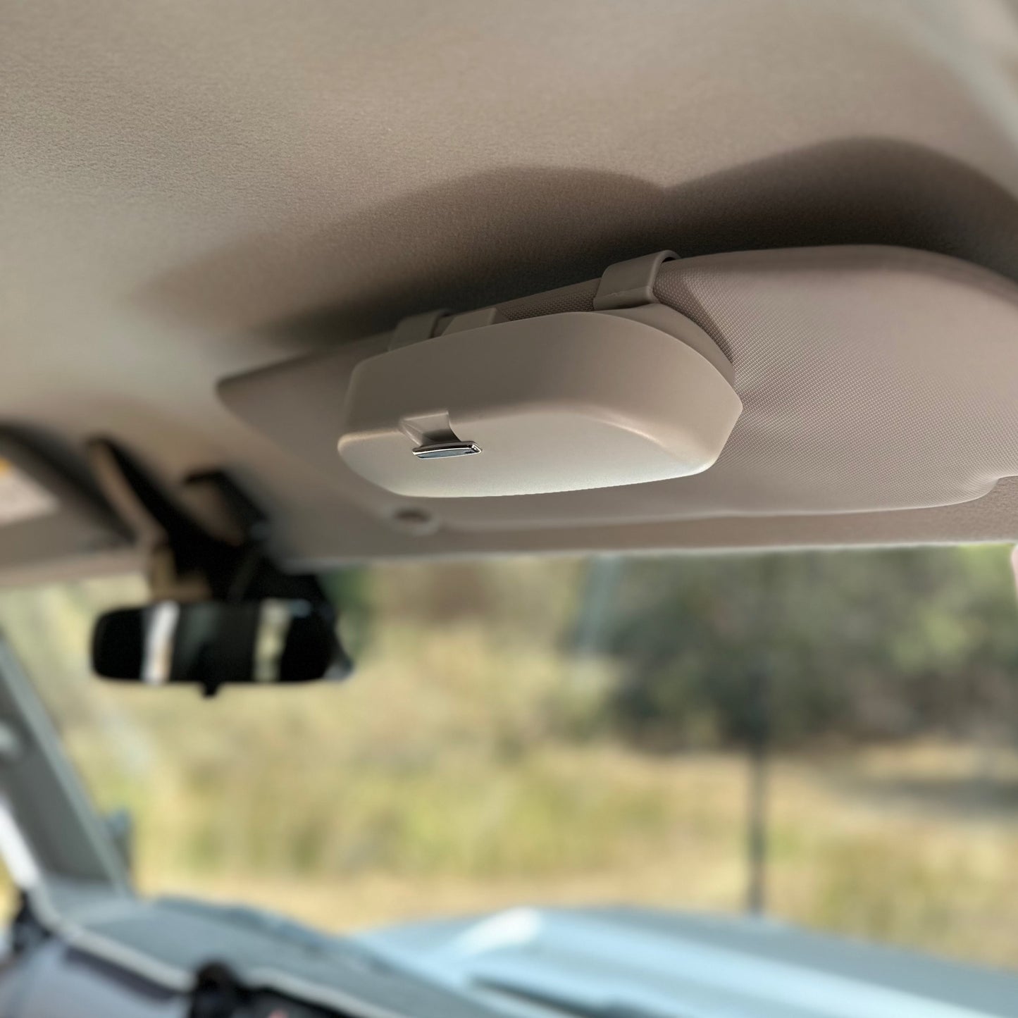 Visor Sunglasses Holder