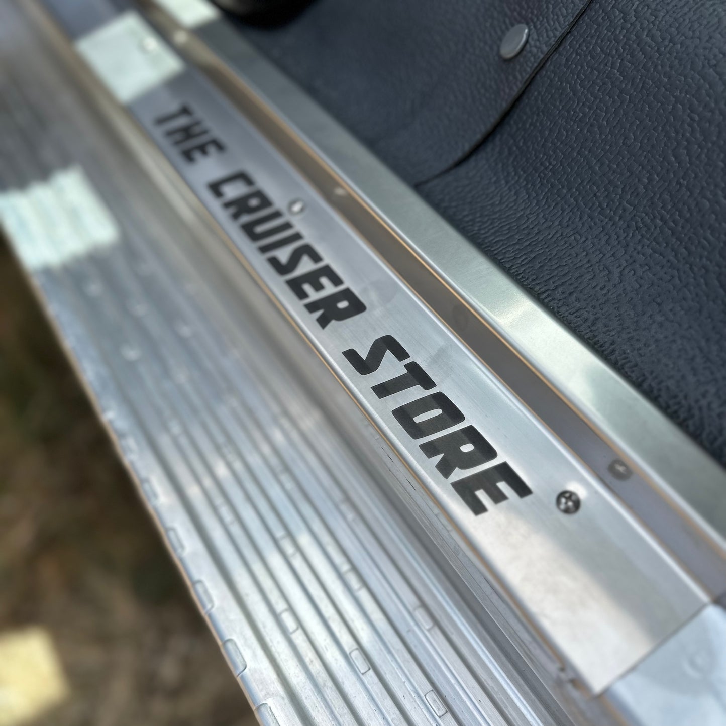 Stainless Steel Sill Trims - Suitable for use with 70 Series LandCruiser
