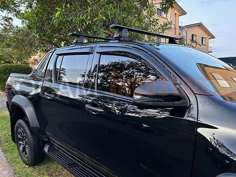 OCAM Weather Shields (4pce) - Suitable for use with N80 Hilux 2015-ON