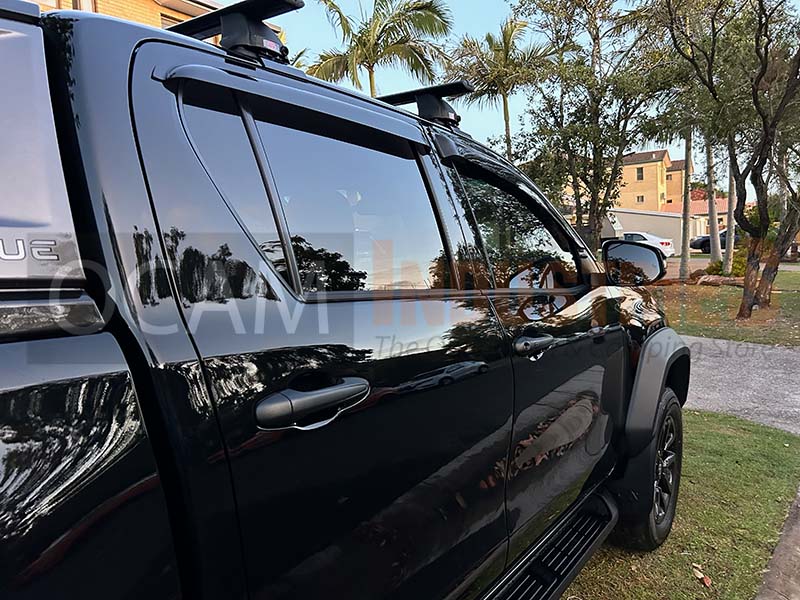 OCAM Weather Shields (4pce) - Suitable for use with N80 Hilux 2015-ON
