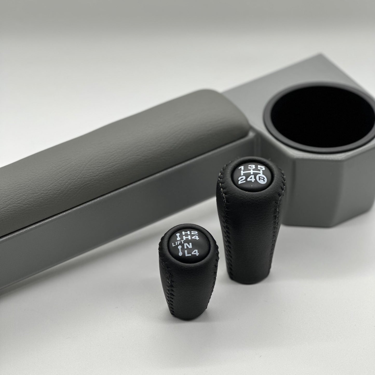 Armrest & Gear Knob Set - To Suit LandCruiser 70 Series