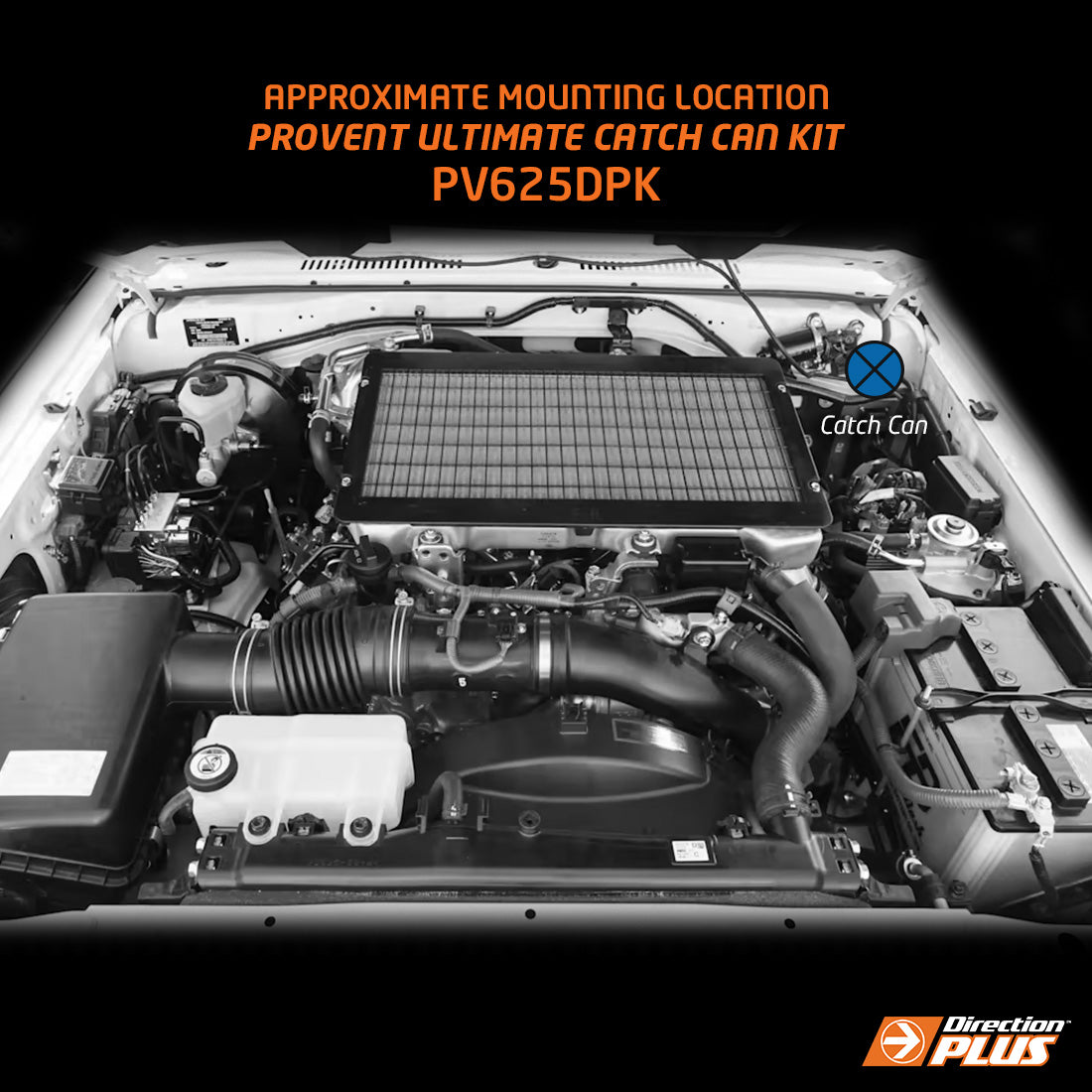 ProVent Catch Can Kit - Suitable for Landcruiser 70 Series (2012-2022) - PV625DPK