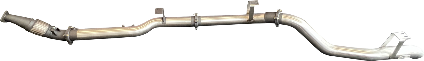 Manta Exhaust System - LandCruiser VDJ76 Wagon 4.5L V8 DPF Oct 2016-On - SSMKTY0370