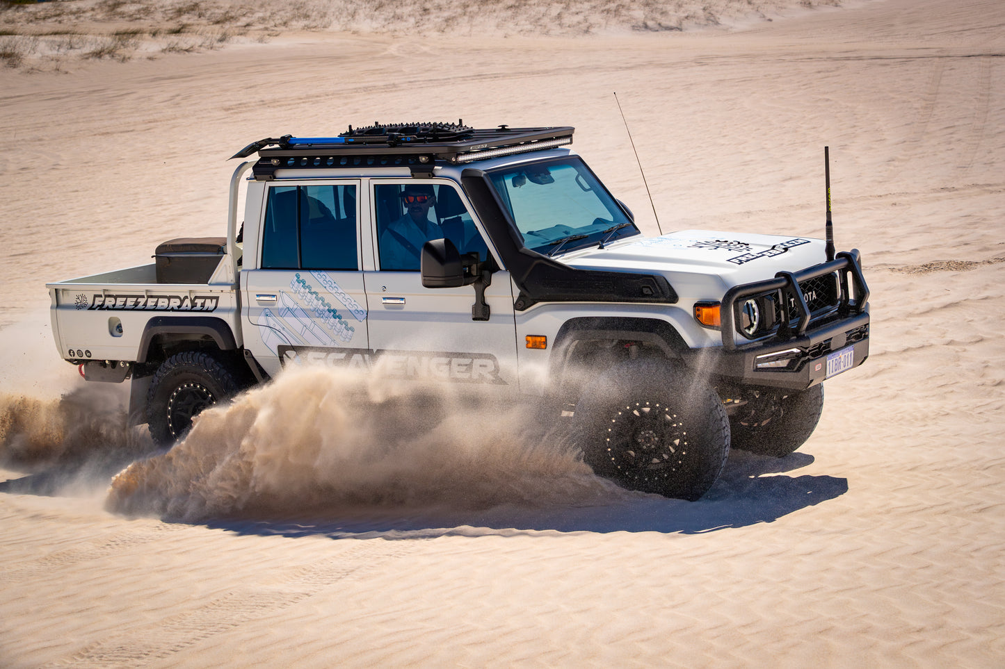 Scavenger Snorkel - Suit 70 Series Landcruiser VDJ V8 Facelift (2023-ON)