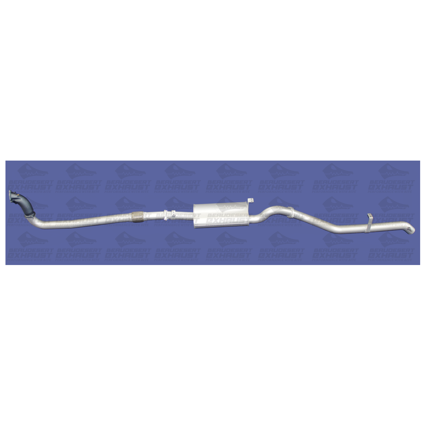 Beaudesert Exhaust - Suitable for TOYOTA LANDCRUISER 1980-1990 60 Series Turbo Diesel Exhaust
