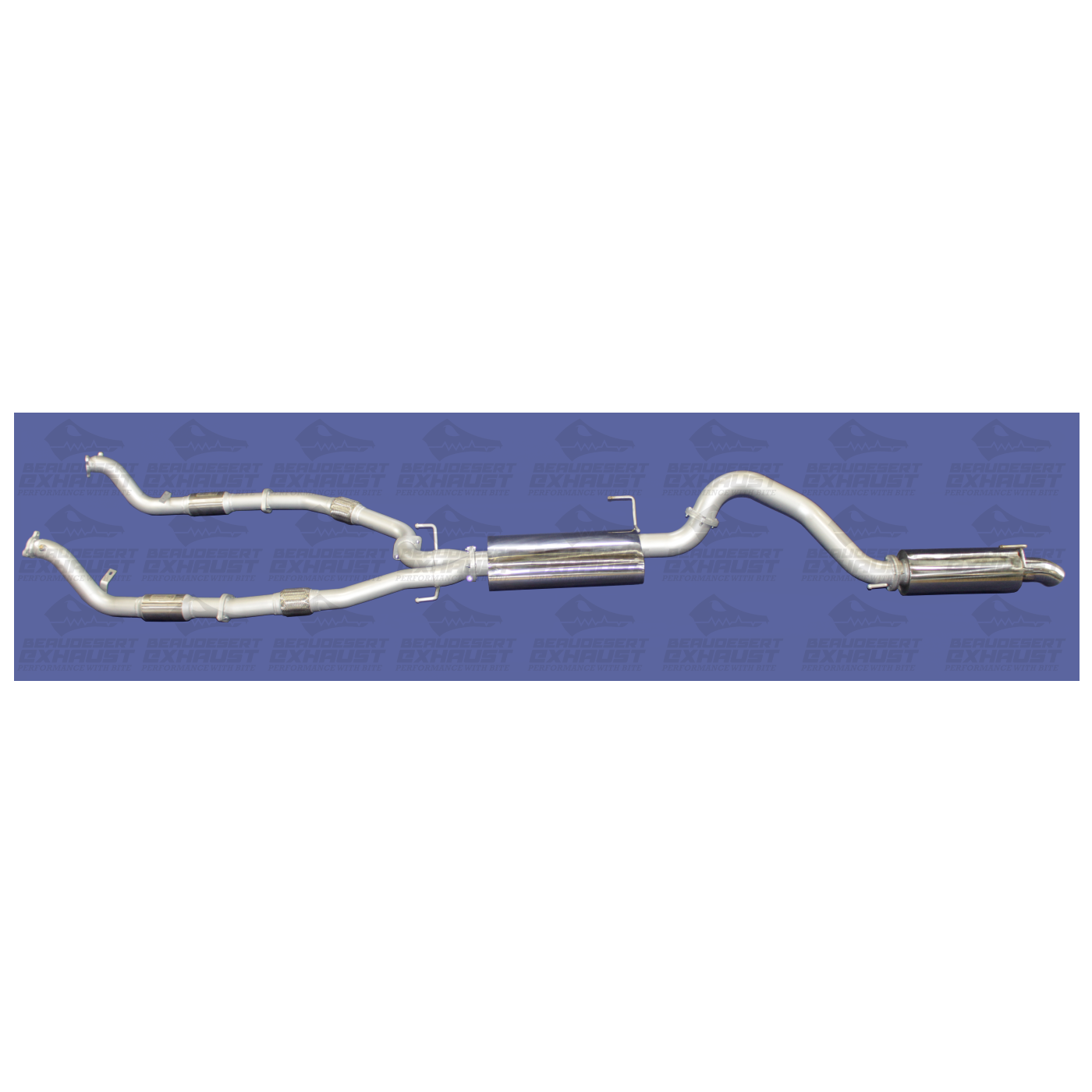 Beaudesert Exhaust - Suitable for TOYOTA LANDCRUISER 2007-2015 200 Series 4.5L V8 Diesel Exhaust