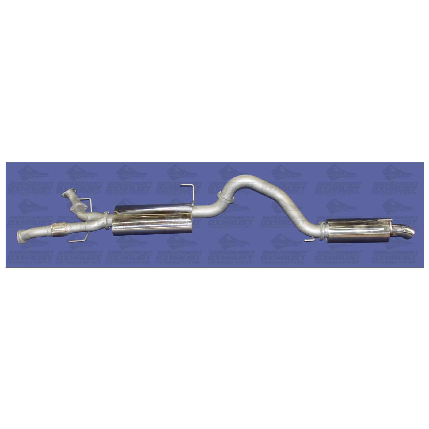 Beaudesert Exhaust - Suitable for TOYOTA LANDCRUISER 2015-2022 200 Series 4.5L V8 Diesel Exhaust With DPF