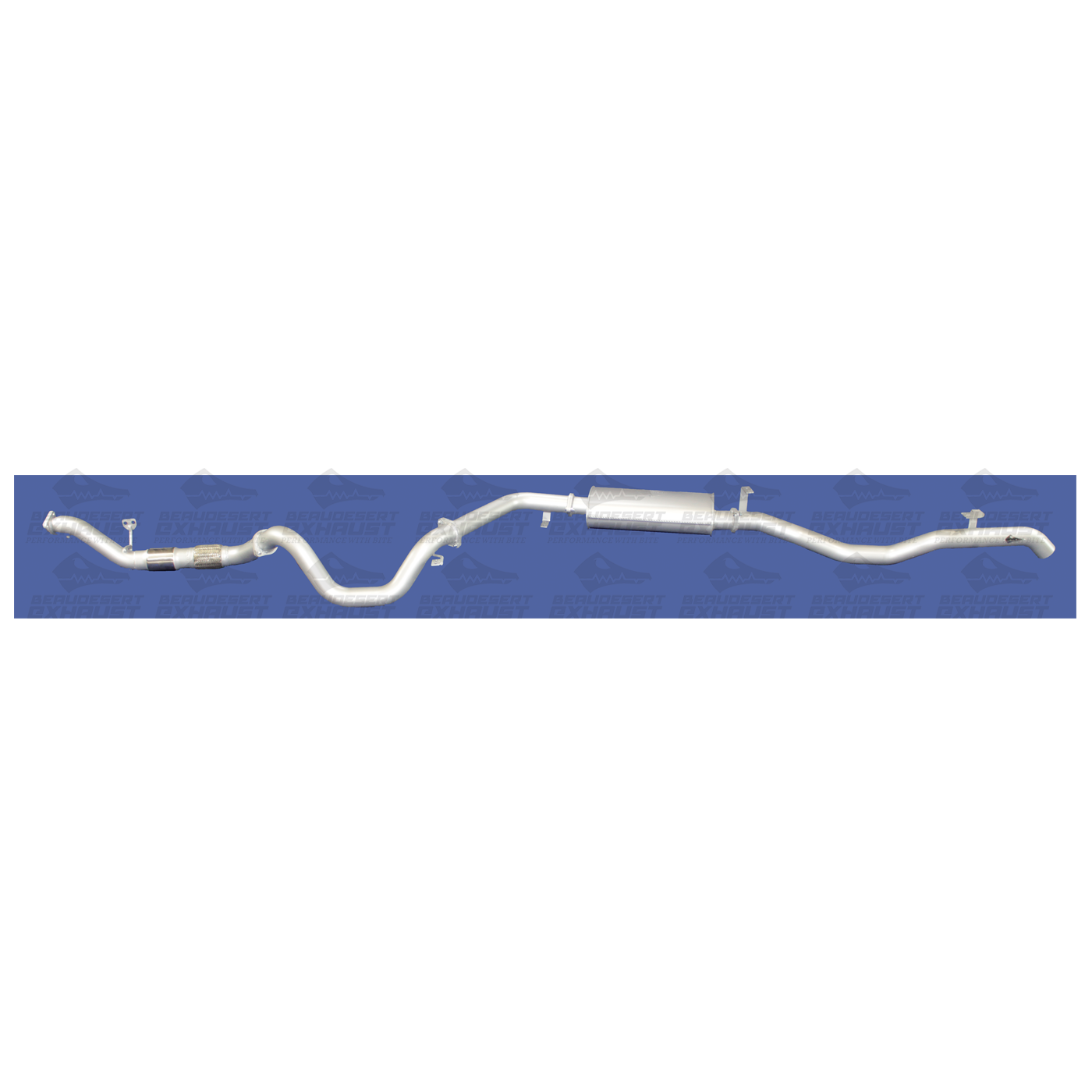 Beaudesert Exhaust - Suitable for TOYOTA LANDCRUISER 2007-2016 70 Series Single Cab 4.5L V8 Turbo Diesel