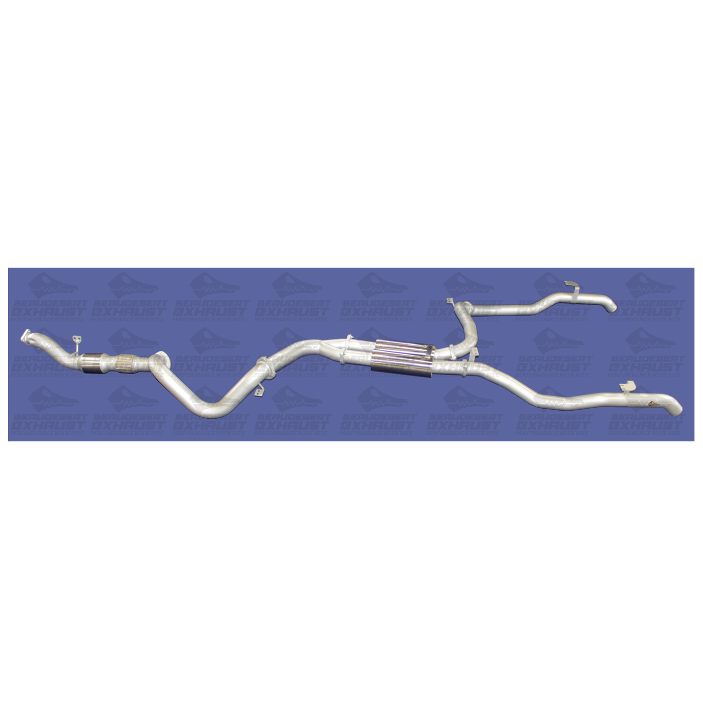 Beaudesert Exhaust - Suitable for TOYOTA LANDCRUISER 2007-2016 70 Series Single Cab 4.5L V8 Turbo Diesel