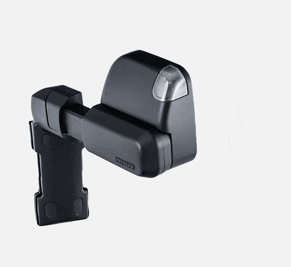 MSA 4x4 Towing Mirrors - suitable for Landcruiser 70-79 Series 1984-Current (Black, Electric, Indicators) - TM402