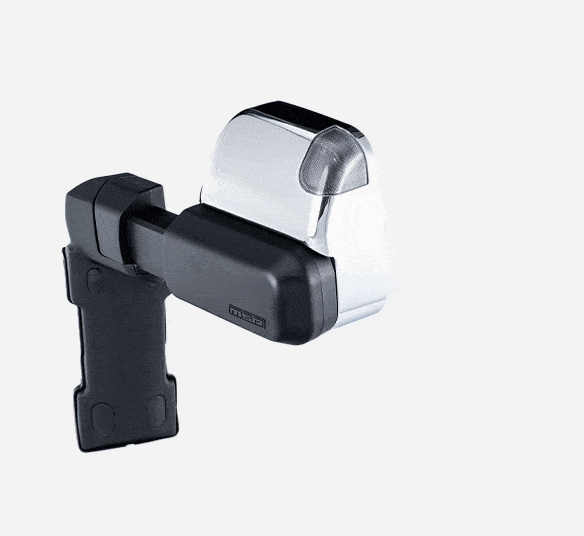 MSA 4x4 Towing Mirrors - suitable for Landcruiser 70-79 Series 1984-Current (Chrome, Electric, Indicators) - TM403