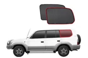 Suits Toyota LandCruiser 100/105 Series | Lexus LX Car Window Shades (J100; 1998-2007)