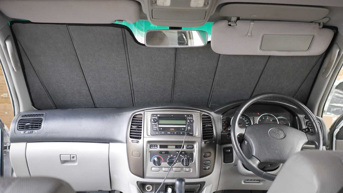 Suits Toyota LandCruiser 100/105 Series | Lexus LX Car Window Shades (J100; 1998-2007)