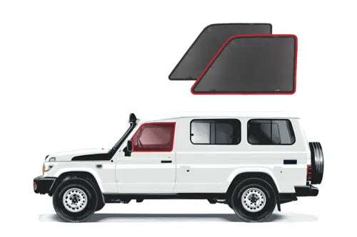 Suits Toyota LandCruiser Troop Carrier Car Window Shades (75/78 Series; 1984-Present)