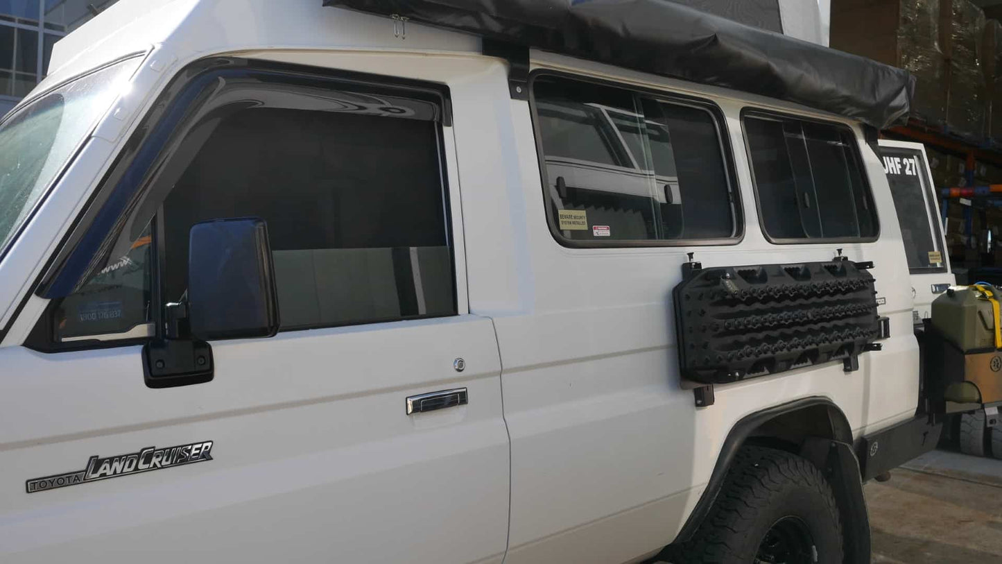 Suits Toyota LandCruiser Troop Carrier Car Window Shades (75/78 Series; 1984-Present)